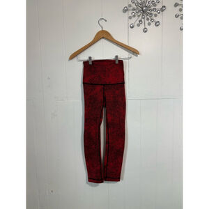Women's Lululemon Leggings Size 2 Red